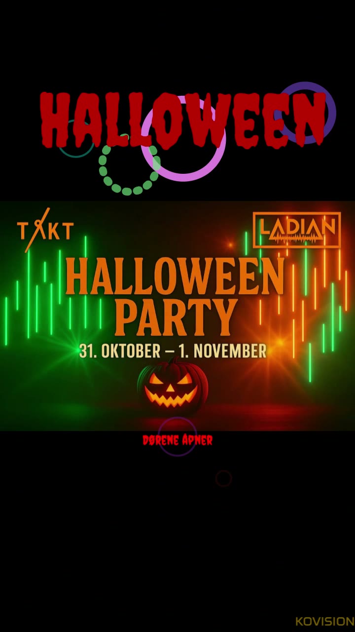 TÅKT Halloween-promo